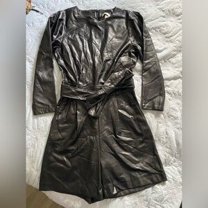 HM Elegant Black Women's romper size S like new